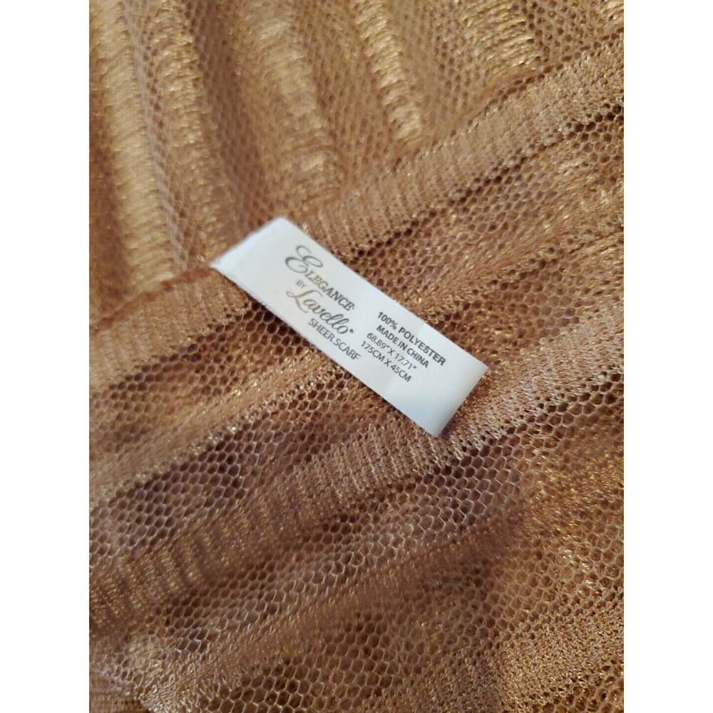 Elegance By Lavello Sheer Scarf